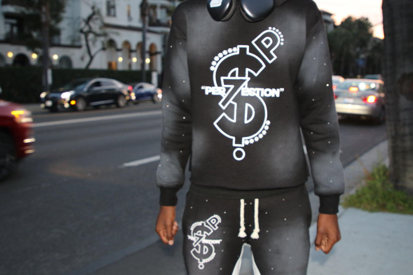 PER7ECTION Black Hoodie