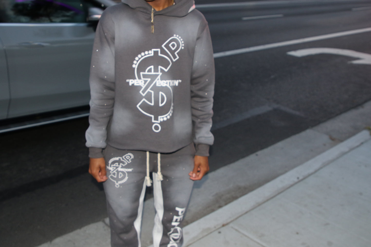 PER7ECTION Grey Hoodie