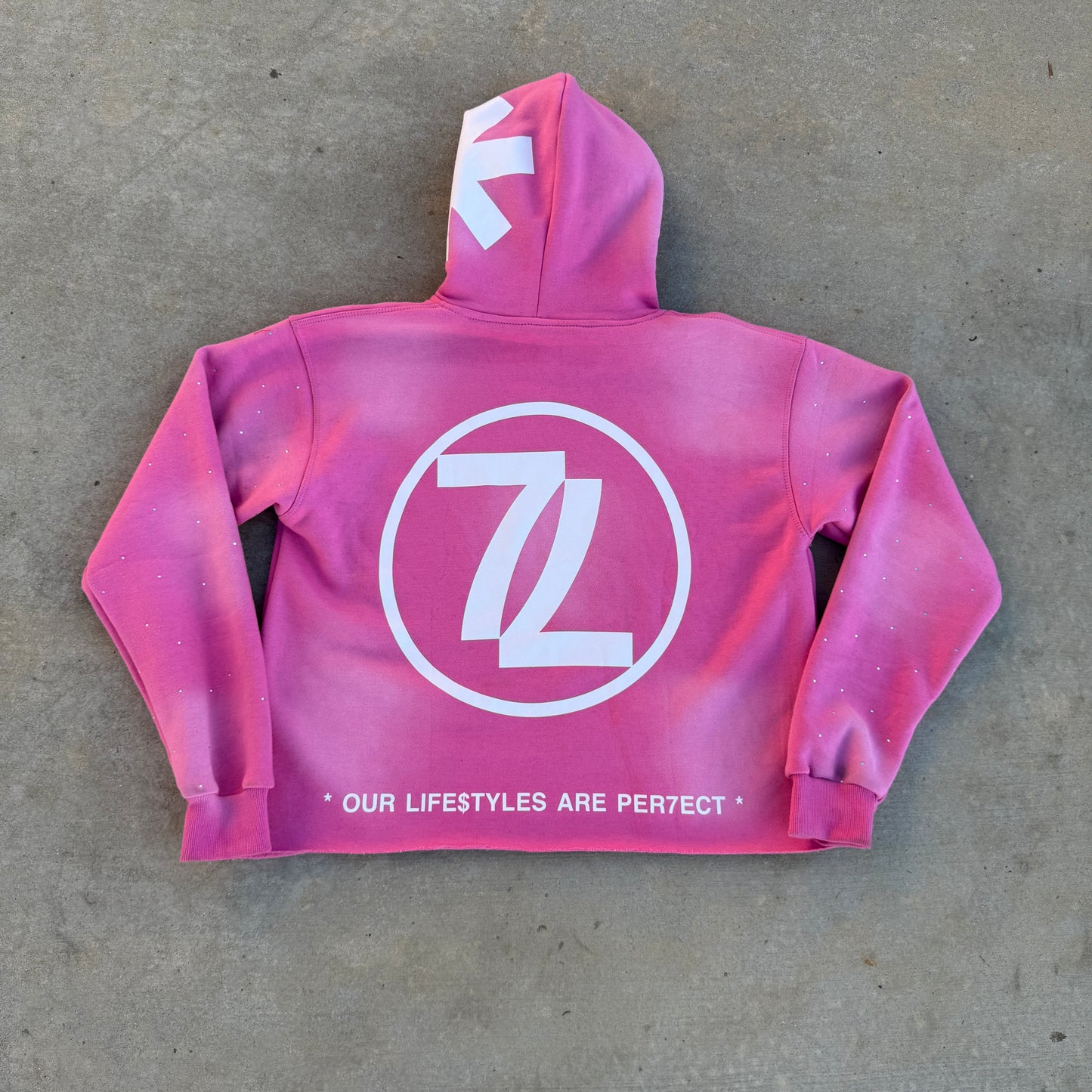 PER7ECTION Pink Hoodie