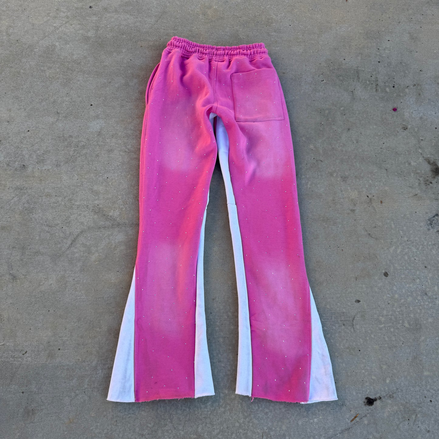 PER7ECTION Pink Flare Sweats
