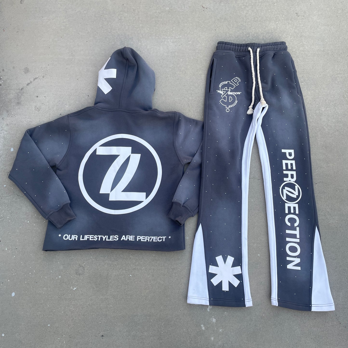 PER7ECTION Grey Sweatsuit