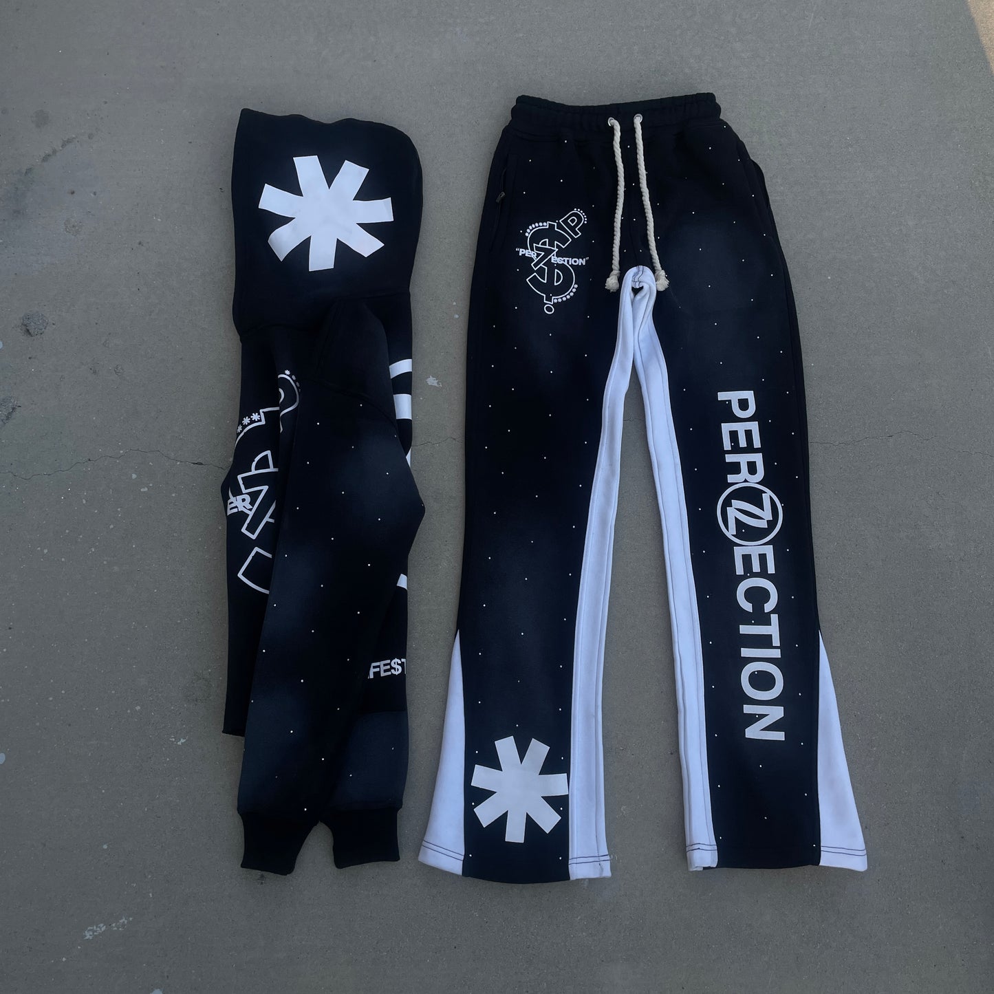 PER7ECTION Black Sweatsuit