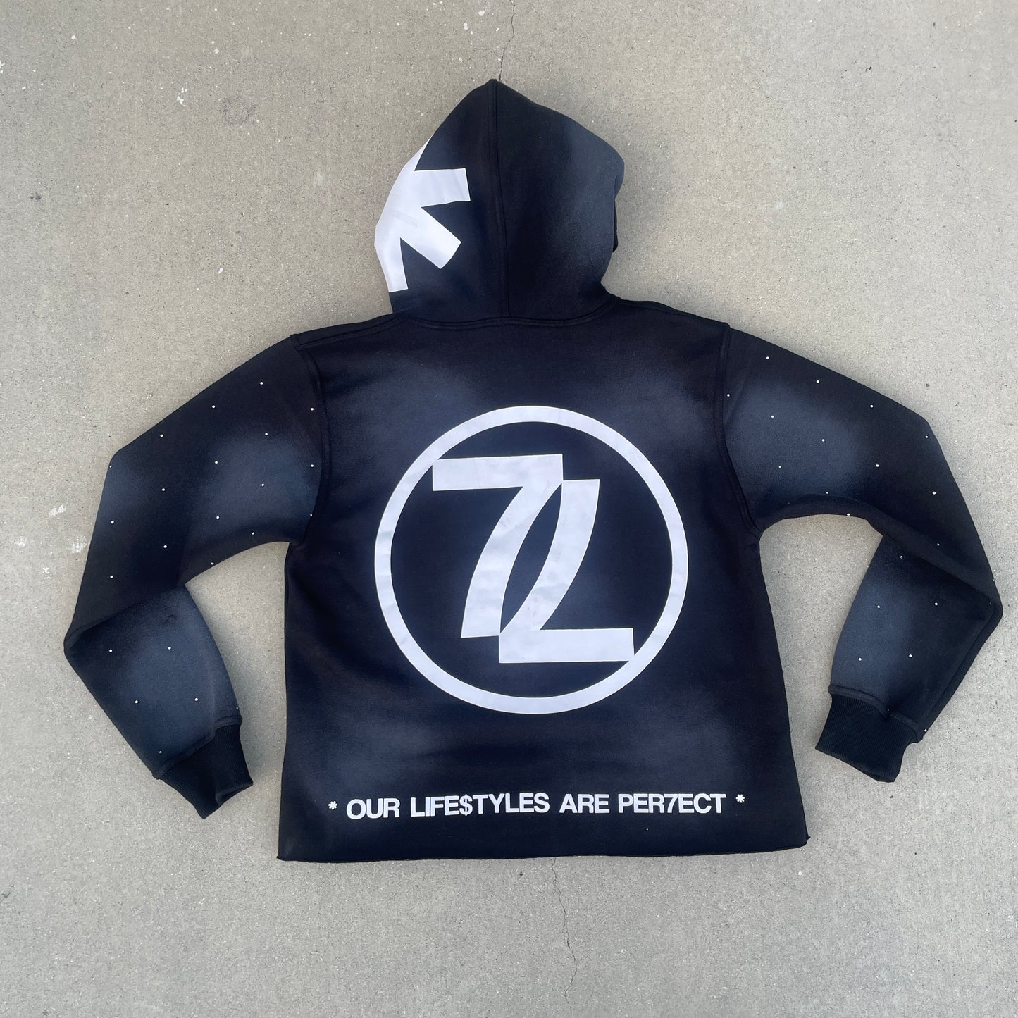 PER7ECTION Black Hoodie