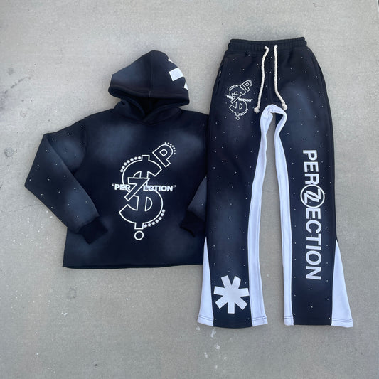 PER7ECTION Black Sweatsuit