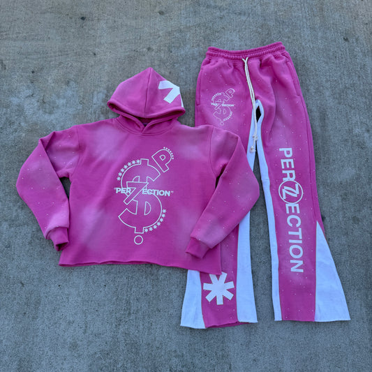 PER7ECTION Pink Sweatsuit