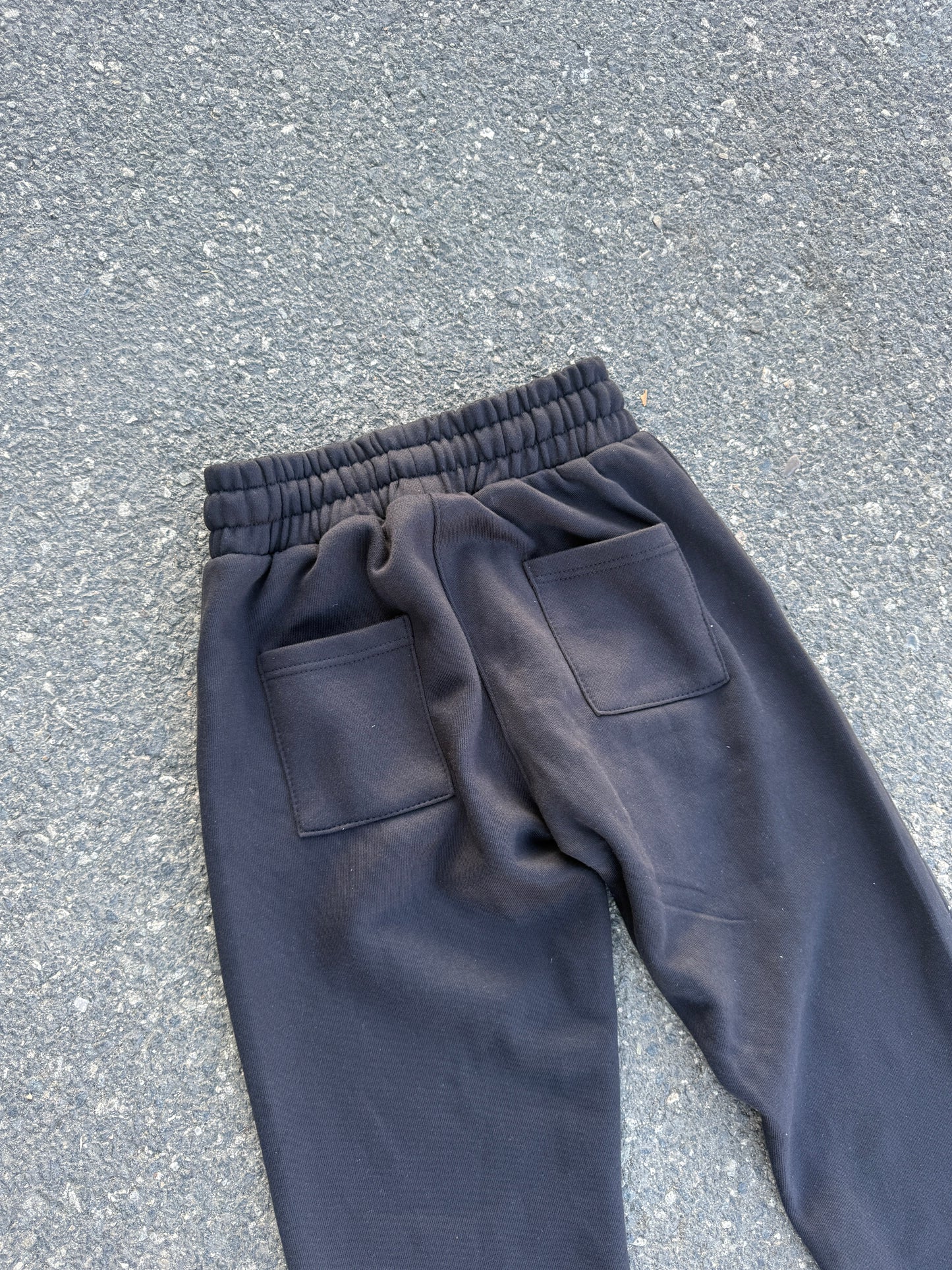 PER7ECTION Black Rhinestone Sweats