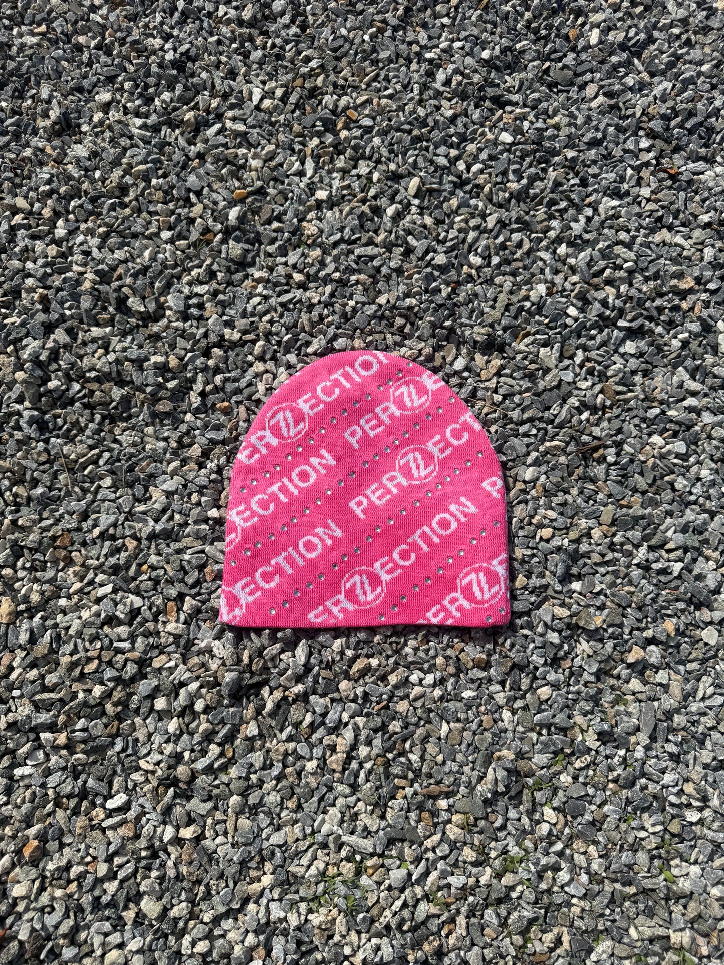 PER7ECTION Rhinestone Beanie